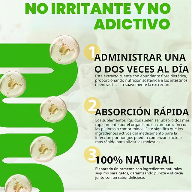 Foto 3 de 8 de Alivio del Estreñimiento para Gatos, Promueve La Salud Intestinal, Alivio Suave del Estreñimiento para Gatos