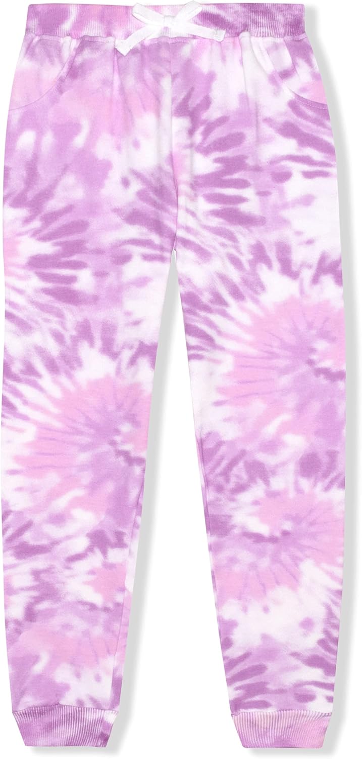 Miniatura 4 de MGA Girl's 2-Pack LOL Surprise Jogger Pant Set with Hoodie, 3D Horn and Ears, Tie Dye Multi-Color