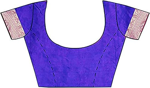 Miniatura 6 de Chandrakala Banarasi - Sari para mujer con blusa sin costura (1105)
