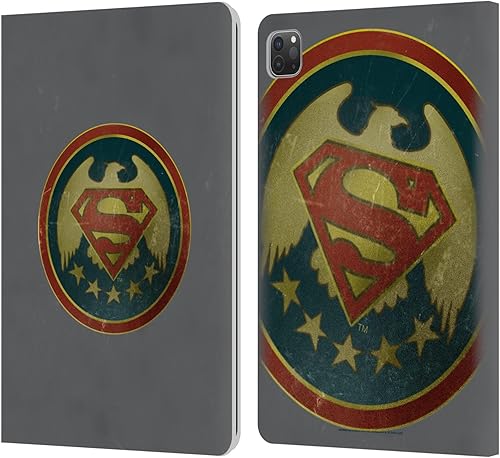Miniatura 24 de Head Case Designs Funda de piel con licencia oficial de Superman DC Comics Classic Logos compatible con Apple iPad 9.7 2017 / iPad 9.7 2018