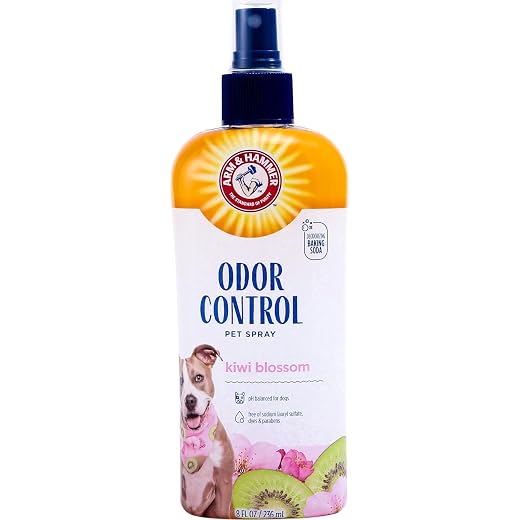 Arm & Hammer Super Deodorizing Dog Spray, Kiwi Blossom, 8 Fl Oz