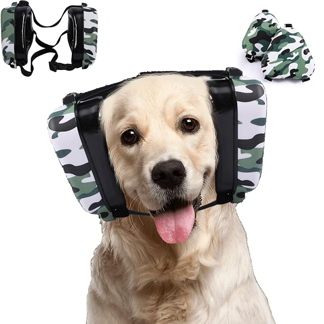 Orejeras para perro, protección contra el ruido, protección auditiva para perros, orejeras, reducción de ruido