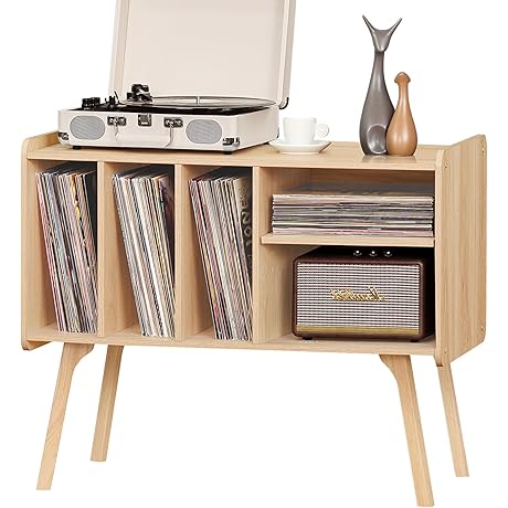 Lerliuo Record Player Stand: The Perfect Finishing Touch for Your Vinyl Collection