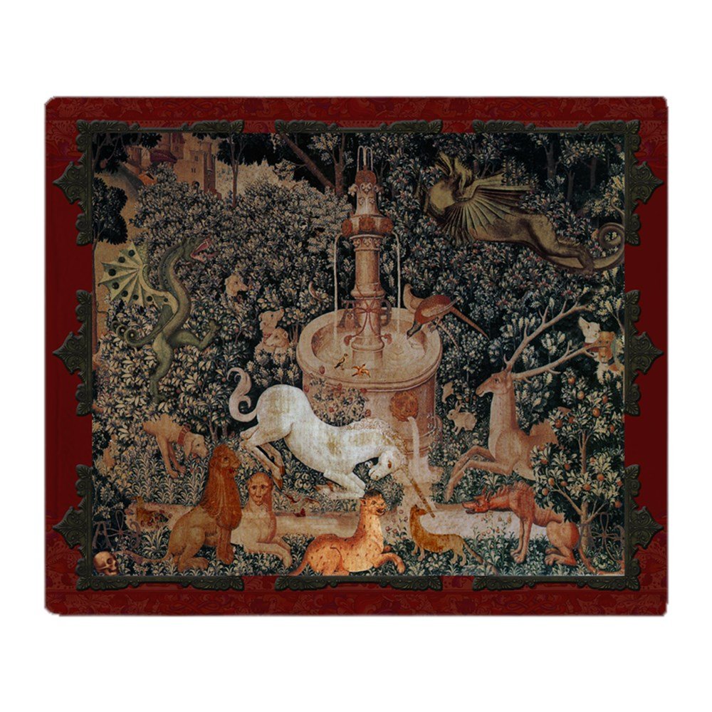 CafePress Unicornbag Throw Blanket Super Soft Fleece Plush Throw Blanket, 60"x50"