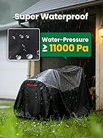 Vista 4 de Cubierta para cortacésped de montar, Eventronic 54" Cubierta para tractor cortacésped de montar Impermeable Resistente Duradera