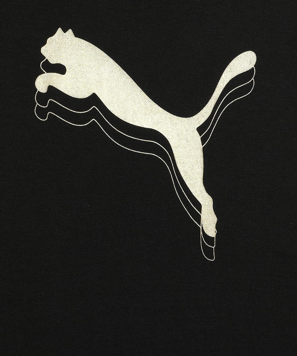 PUMA Girl's ESS Metallic Tee G Tees (Pack of 1)
