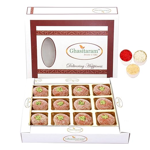 Ghasitaram Gifts Mathura Peda In White Box