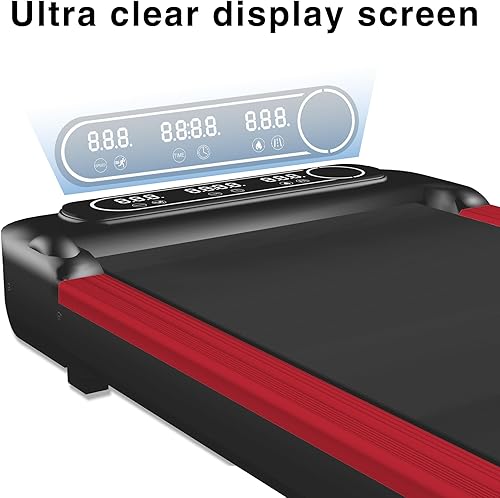 Miniatura 3 de Under Desk Treadmill for Home Small, 2.5HP Portable Electric Treadmills for Small Space, Home Small Treadmill with Remote Control, Compact Walking