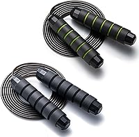 Vista 14 de BOOMIBOO Cuerda de Saltar, Cuerdas de Saltar Ajustables, Cuerda de Saltar Sin Enredos de Velocidad Rápida con Rodamientos de Bolas para Mujeres