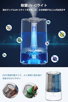 【ダブルノズル&除菌】加湿器 卓上 加湿器 USBバッテリー式 ダブルノズルの卓上加湿器の感想 | Rai-Life
