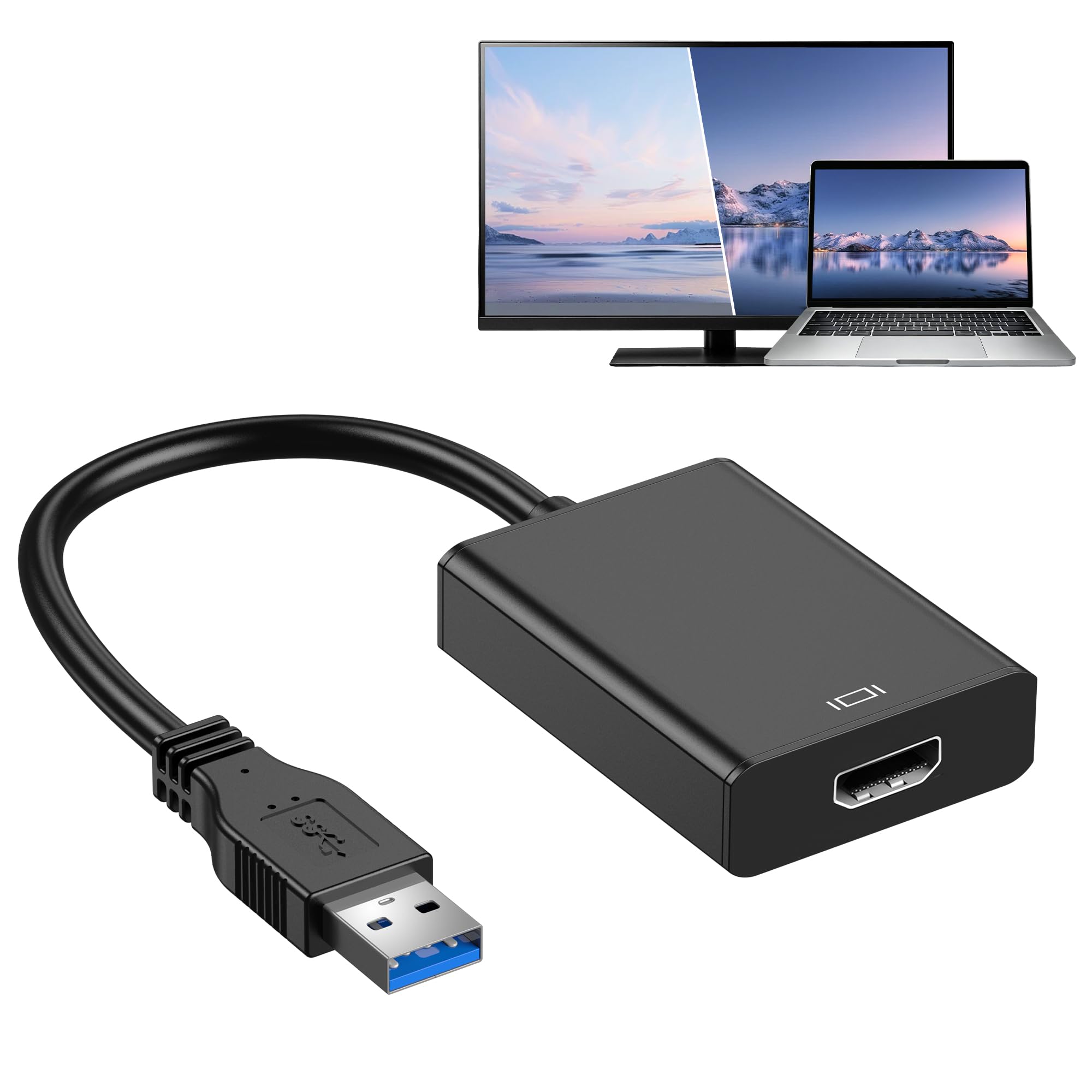 Amazon.co.jp: Fumanri【2024最新型】USB HDMI 変換アダプタ