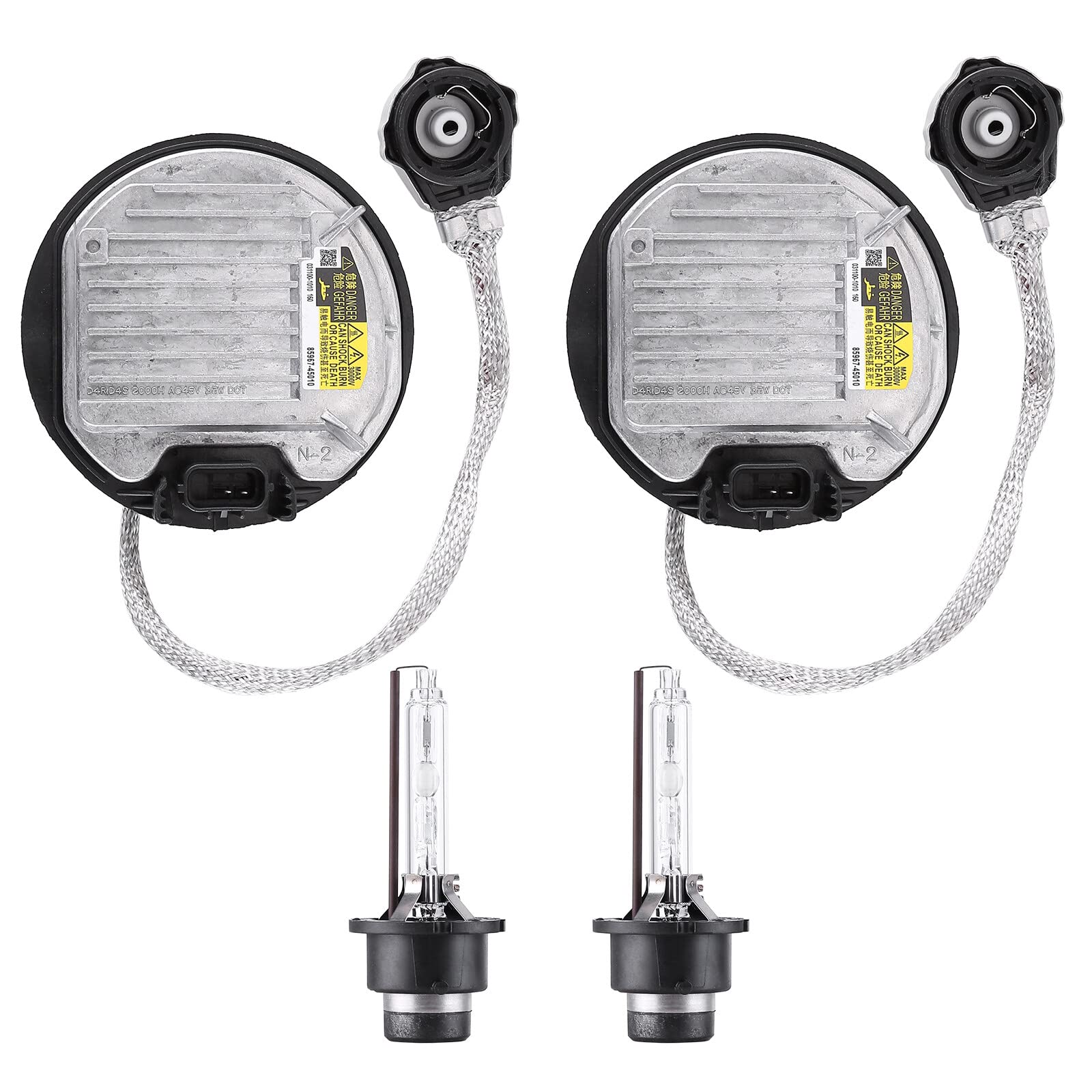 Amazon.com: 8110775020 2PCS Xenon HID Headlight Ballast D2S Bulb