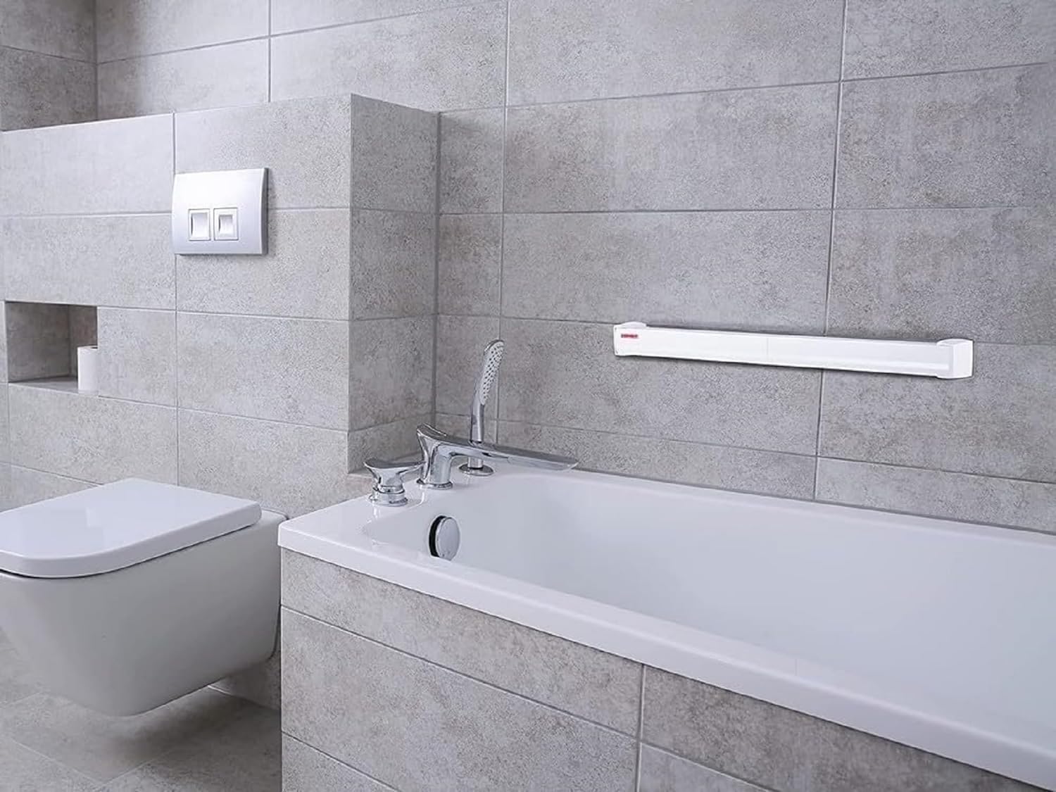 Leifheit Wandtrockner Telegant 72 Protect 7,20m Wäscheleine platzsparender Wäschehalter Wand ausziehbar