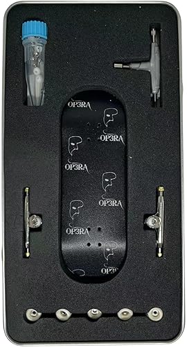 LEEFAI Op3ra Pro - Diapasón completo de madera de arce de 1.339 x 3.780 in, 5 capas, hecho a mano, cubierta premium, impresión UV Graphic-Pro