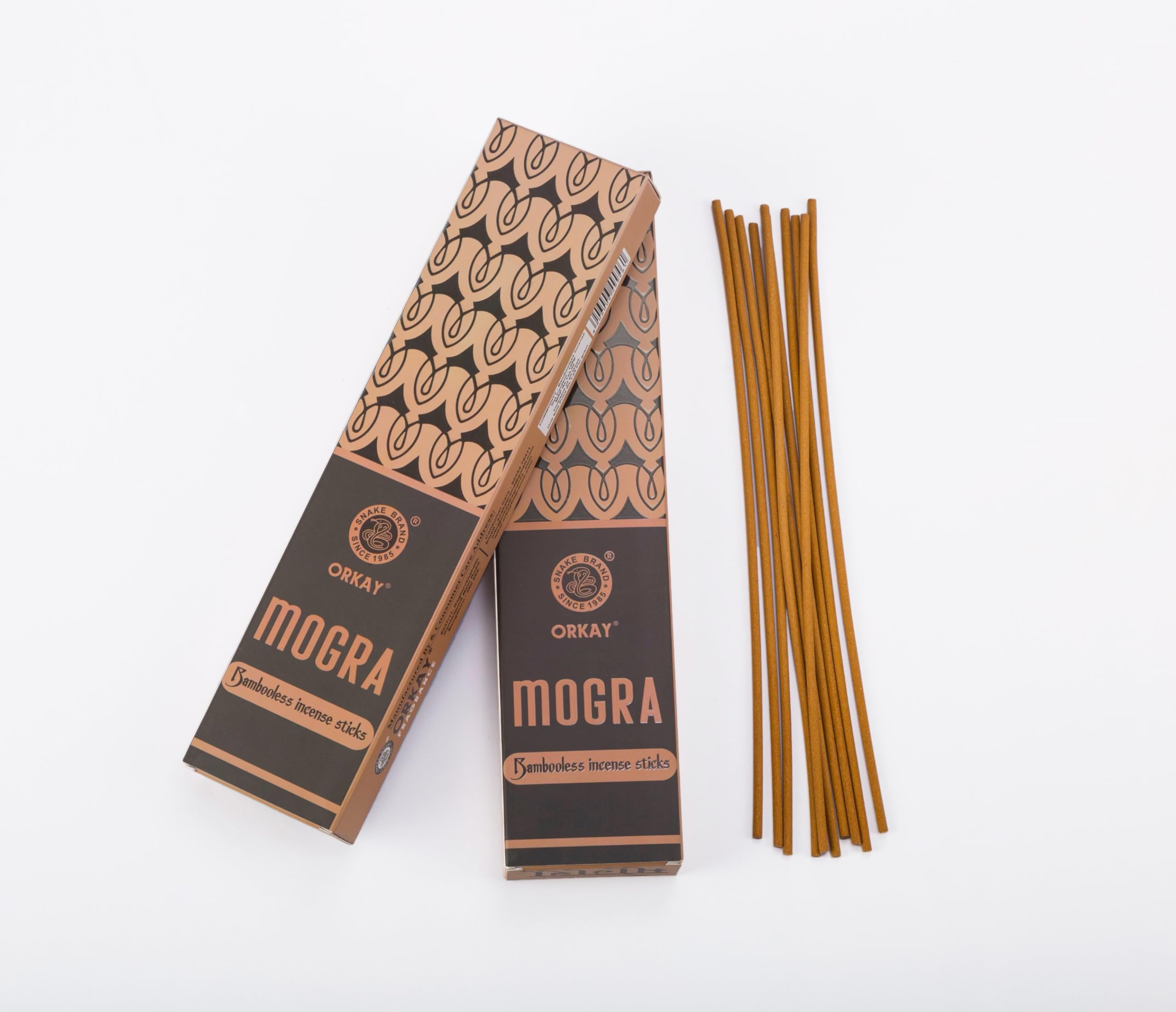 Compatible with Snake Brand Orkay Bambooless Mogra Sticks 100g || Pack of 12 || Contains 1200g Mogra (100, Set of 12)-image-46