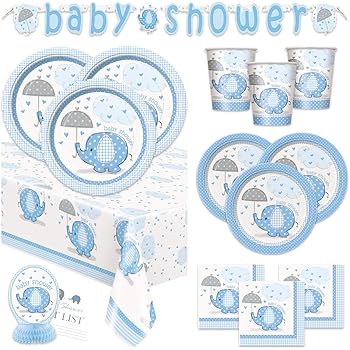baby boy plate set
