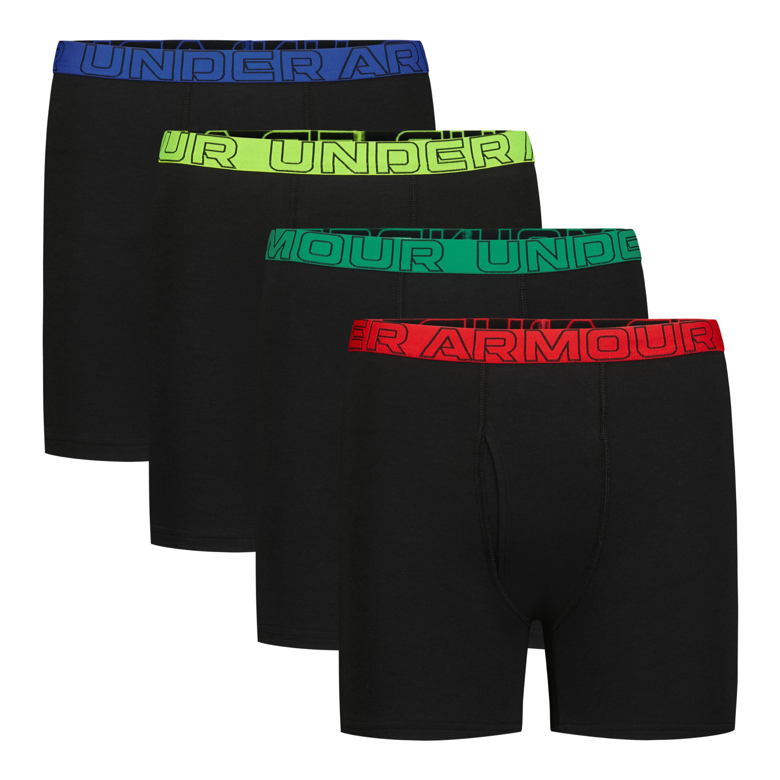 Photo 1 of Under Armour Boys Boxerjock Performance Cotton Briefs