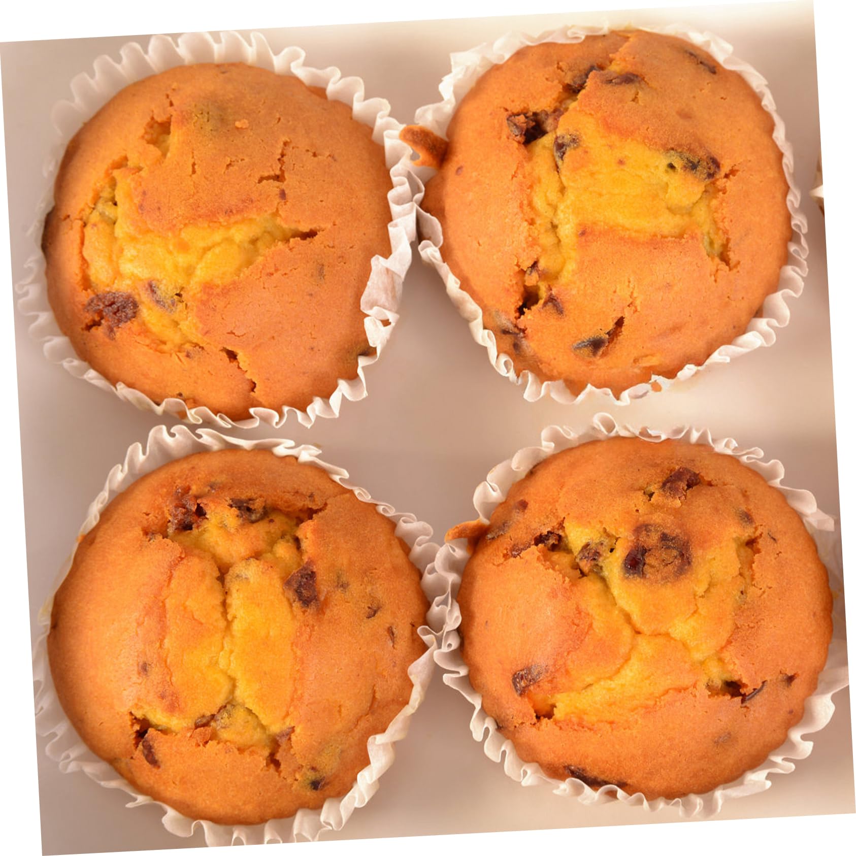 TOPBATHY Muffinförmchen Papier 800 Stk Kuchenform Muffins Cupcake-halter-liner Cupcake-becher Kuchenförmchen Rund Backzubehör -pappbecher Halter Für Muffinförmchen Muffinbecher Hochzeit Papier