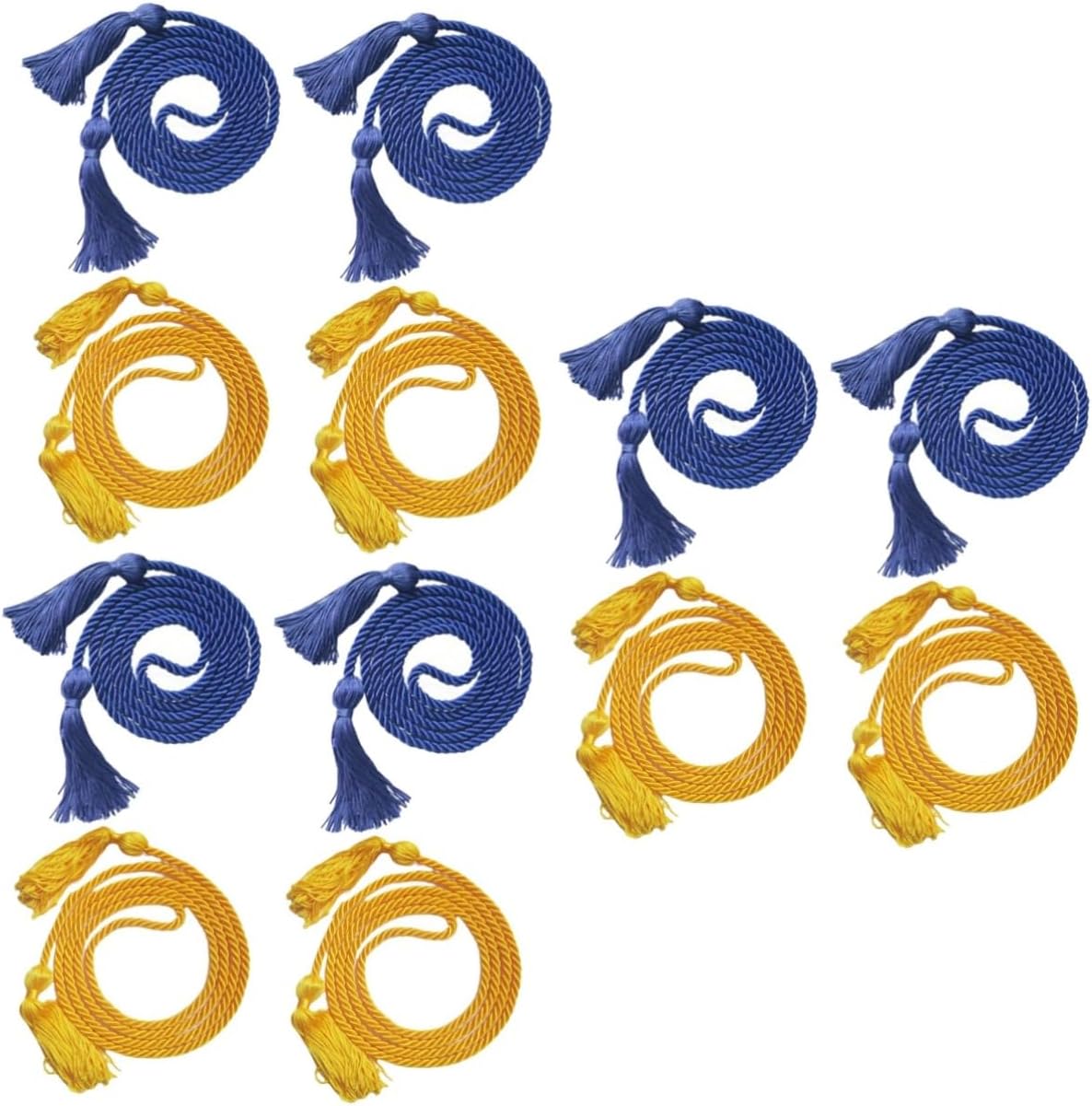 Gadpiparty 12pcs Graduation Honor Tassels for Bachelor Attire and Graduation Cap Decorations for Ceremonies and Parties