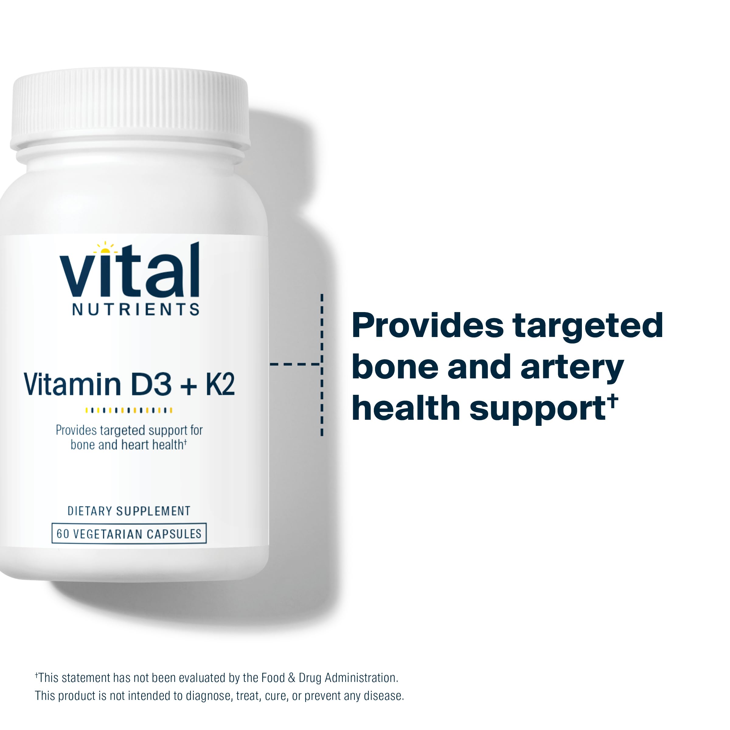 Vital Nutrients Vitamin D3 + K2 2,000 IU, 60 Capsules — Amazon image 5