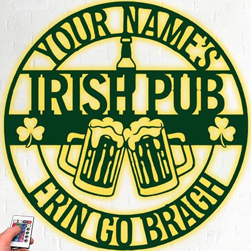 Miniatura 96 de Letrero de metal personalizado para barbacoa, letrero con nombre de bar personalizado para patio trasero, decoración de parrilla al aire libre,