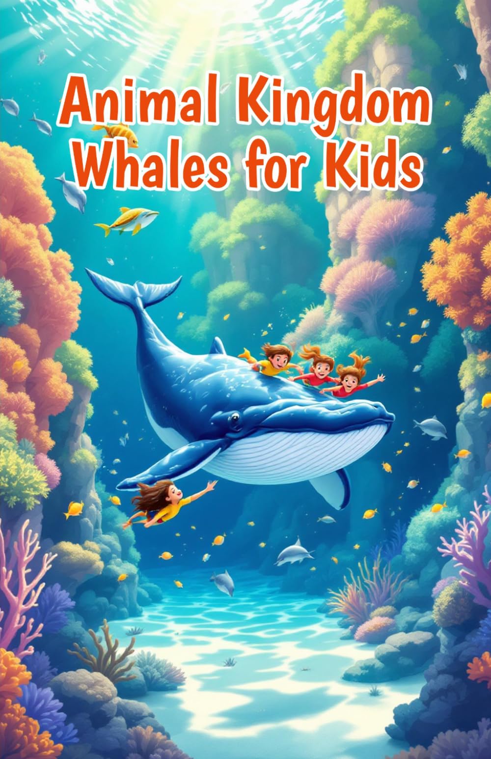 Animal Kingdom Whales for Kids: Amazing Facts About Ocean Giants, Humpbacks, Orcas, Blue Whales, Marine Mammals, and Life Beneath the Sea (Animal Kingdom For Kids)