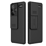 for Xiaomi redmi Note 13 Pro Plus 5G Case&comma; Slim case Protective Cover with Camera Protector Hard PC TPU Thin Anti-Scratch Phone Case for Redmi Note 13 pro&plus; 5G &lpar;Note13 ProPlus Black&rpar;