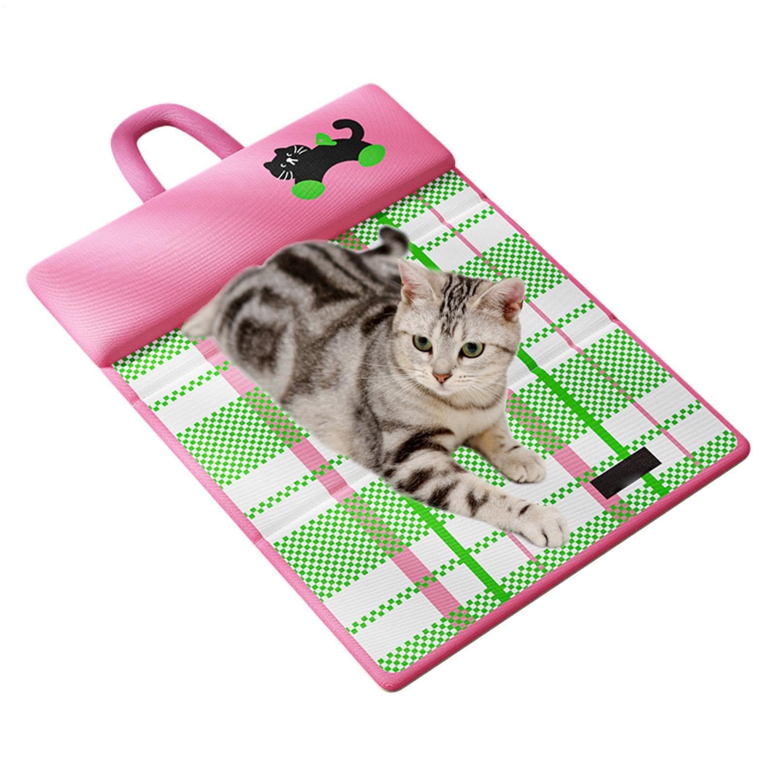 Tapis de refroidissement pour chiens imperméable et antidérapant en gel