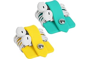 Tangle-Free Cord Organizer for Headphones and Earphones