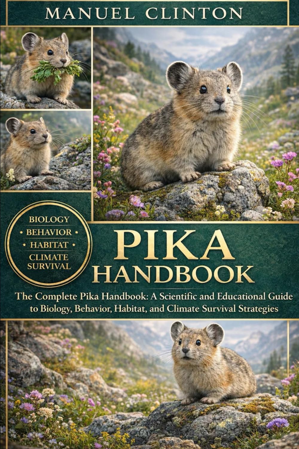 PIKA HANDBOOK: The Complete Pika Handbook: A Scientific and Educational Guide to Biology, Behavior, Habitat, and Climate Survival Strategies