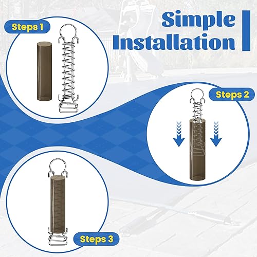 Miniatura 7 de 20 fundas para piscina, fundas de resorte, cubierta de resorte para piscina, cubierta de seguridad para piscina, resortes, fundas protectoras de