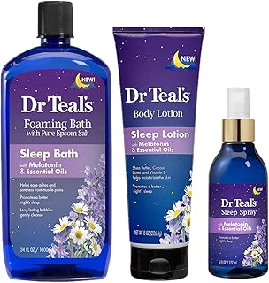 Dr Teals - Juego de regalo de baño de melaton...