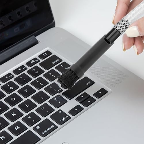 Miniatura 6 de 9 unids/set de cepillos para detalles de automóviles, kit de limpieza de vehículos de coche, accesorios para aspiradora universal, mini herramienta