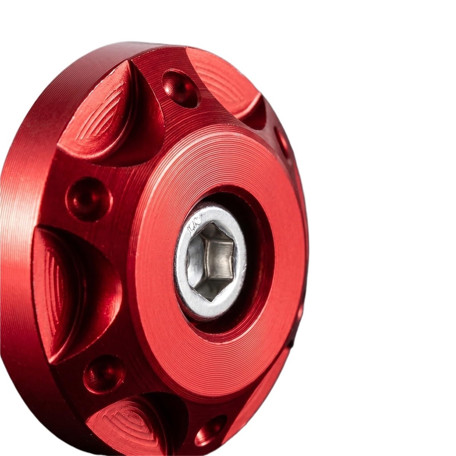 Motorradgriffe Für Scooter Dirt Bar Grip | 1 Paar CNC-Aluminium-Gummi-Lenkergriffe, rutschfeste Endkappen, 22 mm