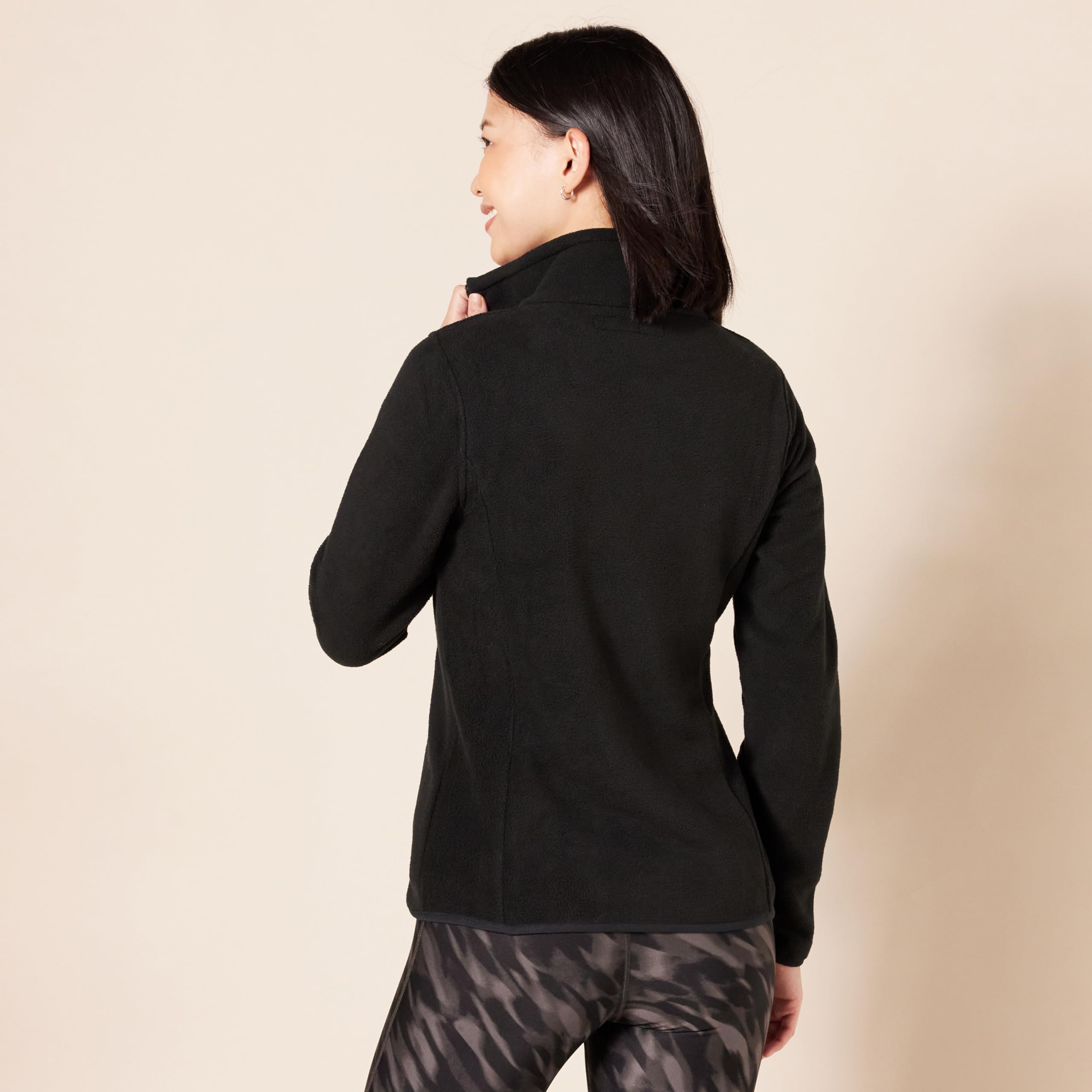 Amazon Essentials Giacca in Pile Morbido con Cerniera Intera Classico (Disponibile in Taglie Forti) Donna