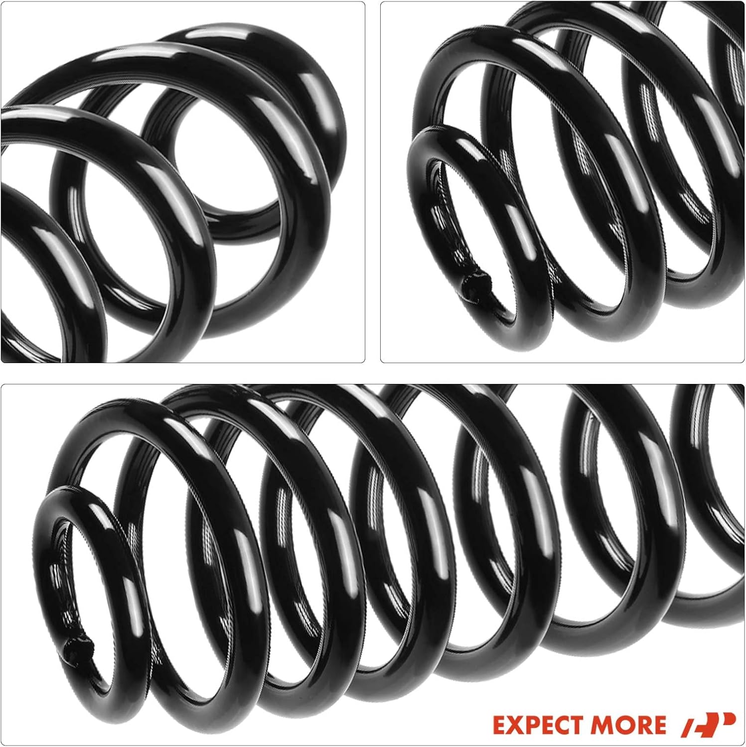 A-Premium 2Pcs Rear Suspension Coil Spring Set Compatible with Ford Windstar 1995-2003 3.0L 3.8L, Driver and Passenger Side