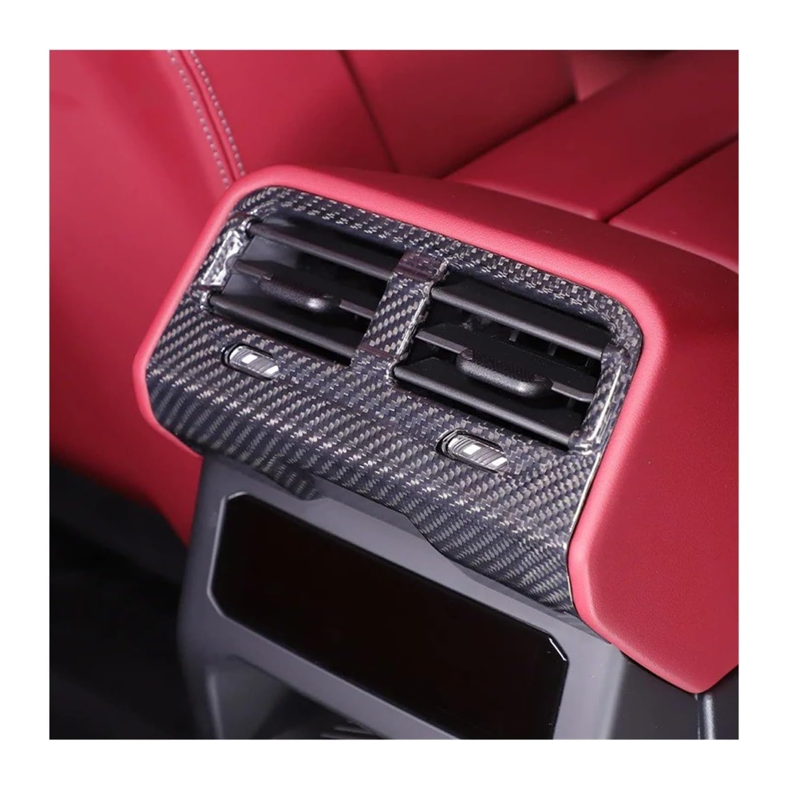 Auto Aria condizionata Ventilazione Per B&MW Per Series 5 G60 2024 Adesivo Decorativo Per Bocchette Di Ventilazione Posteriori Per Interni Auto 1 Pezzo Accessori