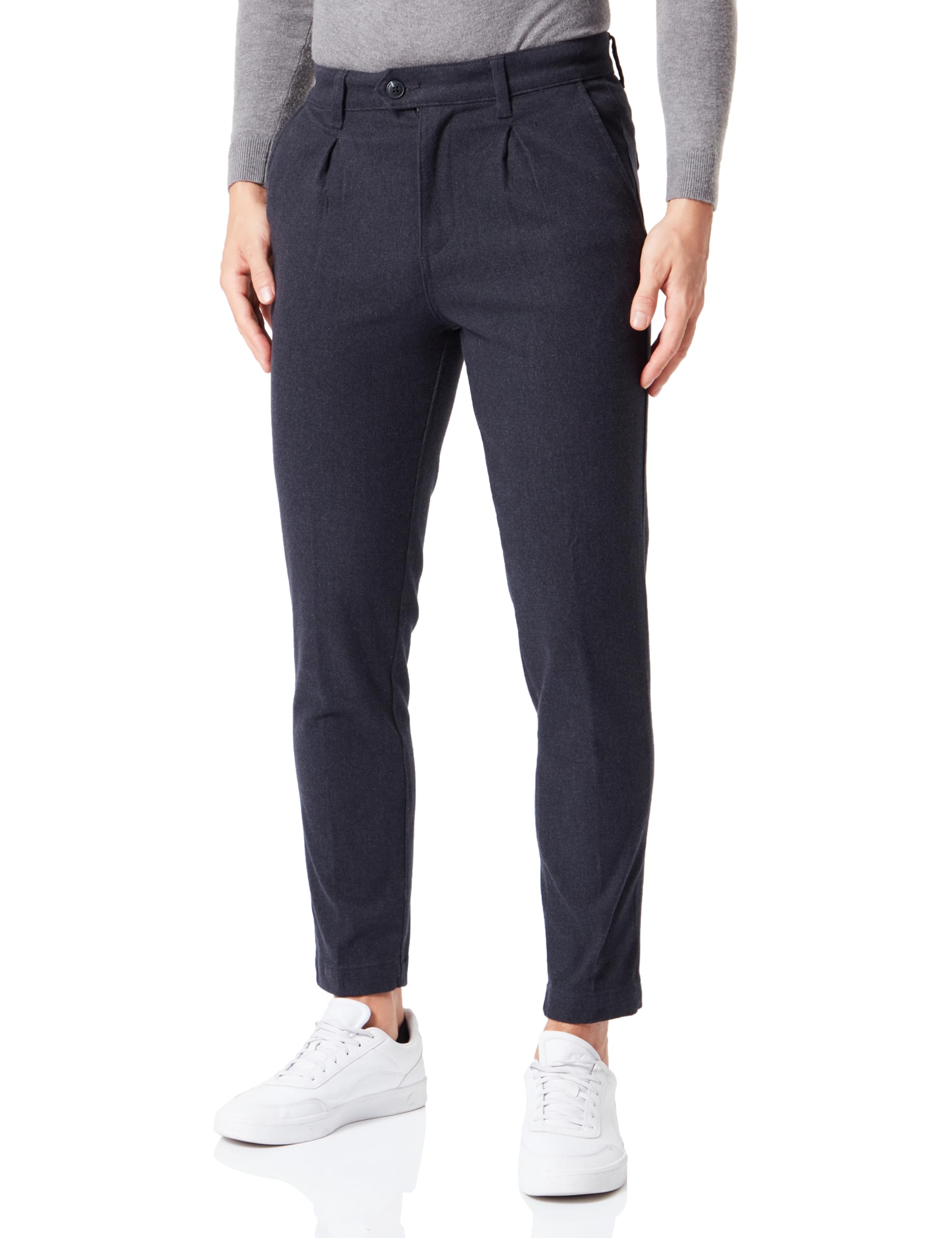 JACK & JONES Men's Jpstace Jjharvey Winter Chino AKM Sn Chino Trousers