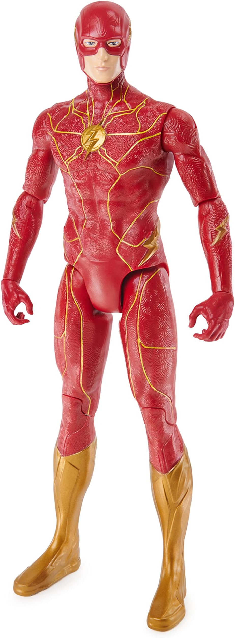 The Flash Action Figure, 12-inch The Flash Movie Collectible, Kids Toys for Boys and Girls Ages 3 and up