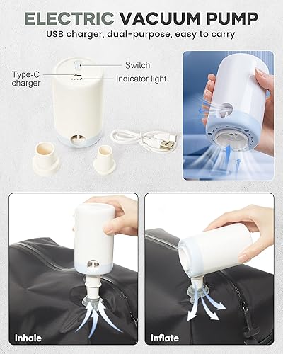 Vista 295 de VECAVE Mochila de viaje para laptop, mochila aprobada para vuelos,Mochila deportiva para universidad casual, E-peacockblue, Mochila para laptop