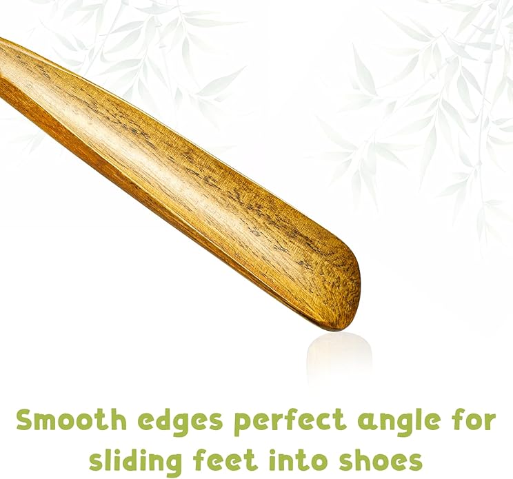 Calzador de Zapatos de Madera, Mango Largo 32 cm miniatura 4