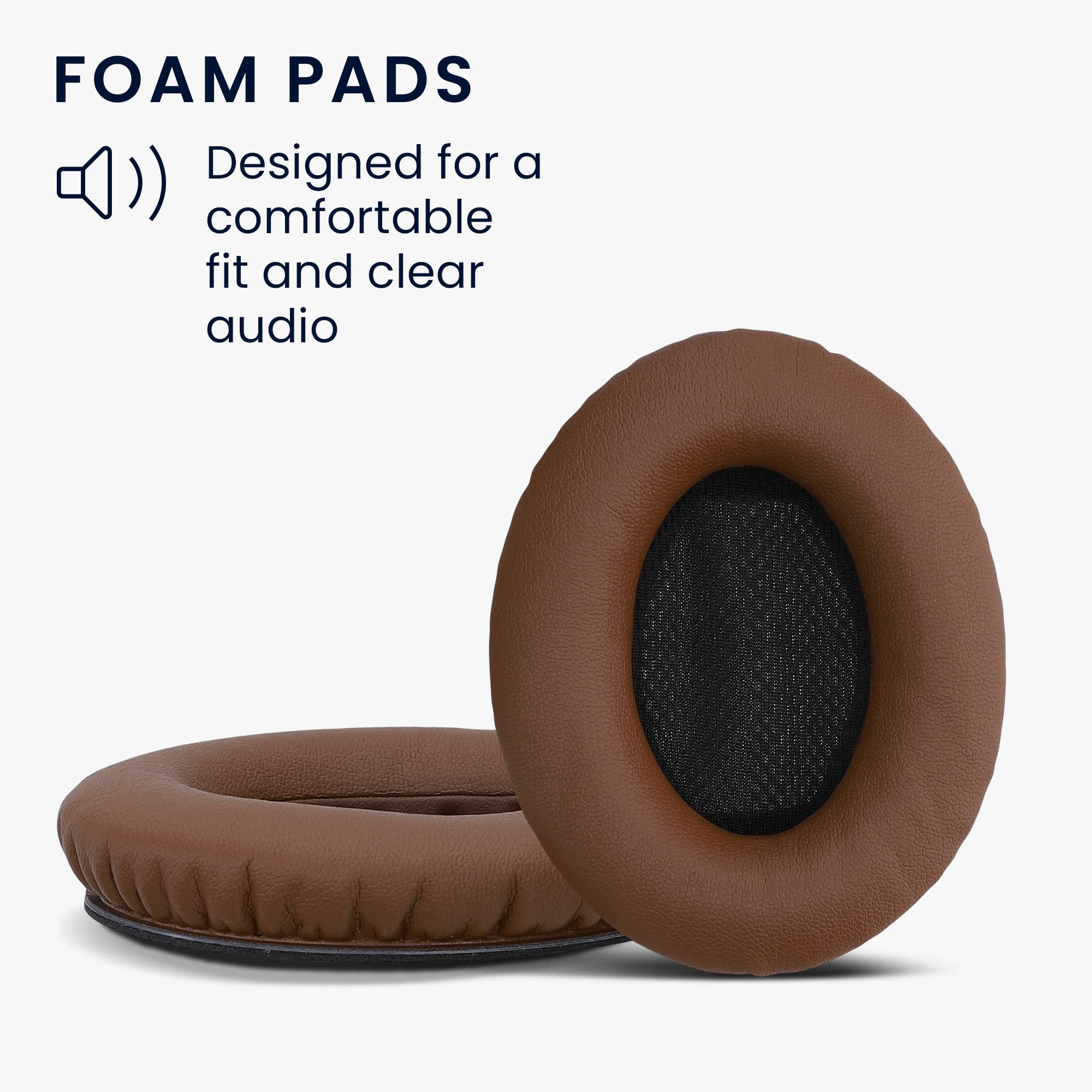 Kwmobile 2X Coussinet Compatible Avec TaoTronics BH060 Coussinet