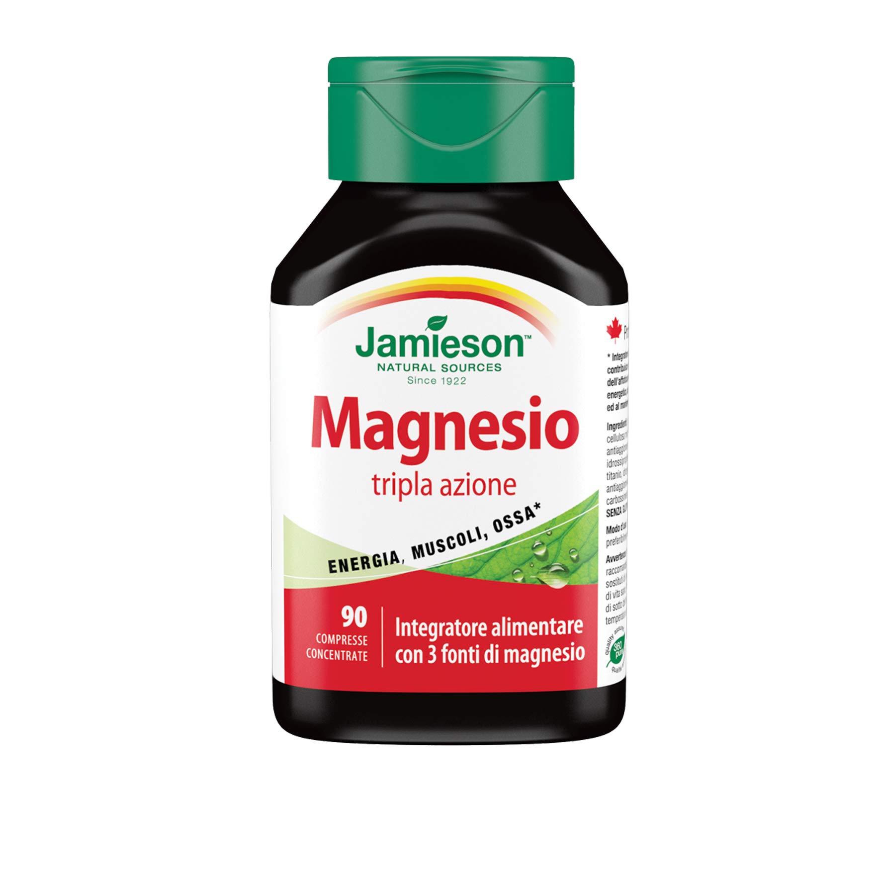 Jamieson Magnesium 250 mg, 90 caplets