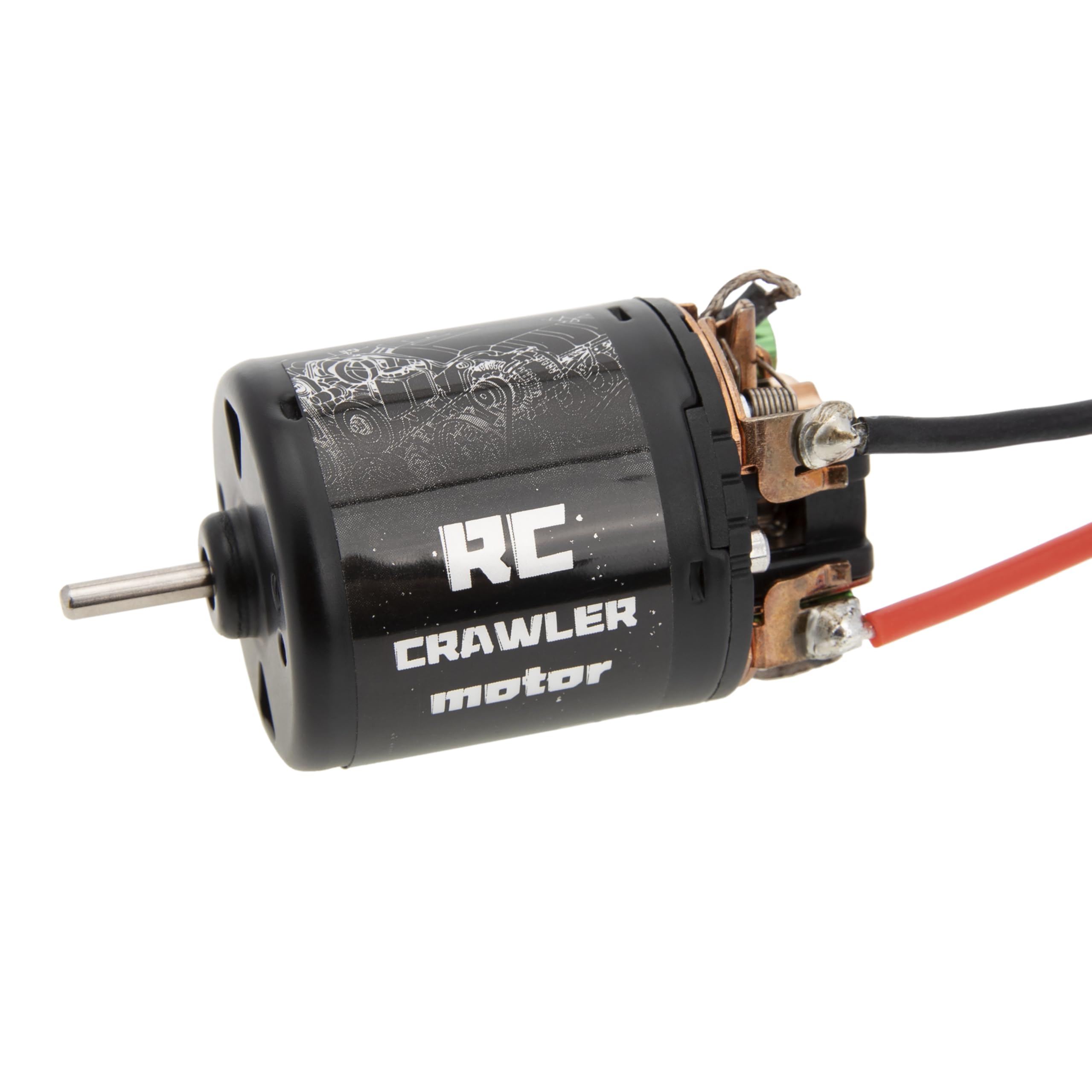 Photo 1 of MEUS Racing 540 Brushed Motor 13T Motor for 1/10 Axial SCX10 SCX10 Pro Capra 1.9 UTB Traxxas TRX4 RC Cralwer Car (13T)