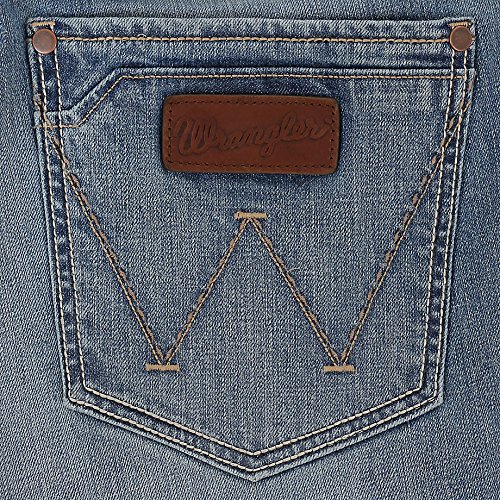 Image of Wrangler Men's Retro Slim Fit Straight Leg Jean