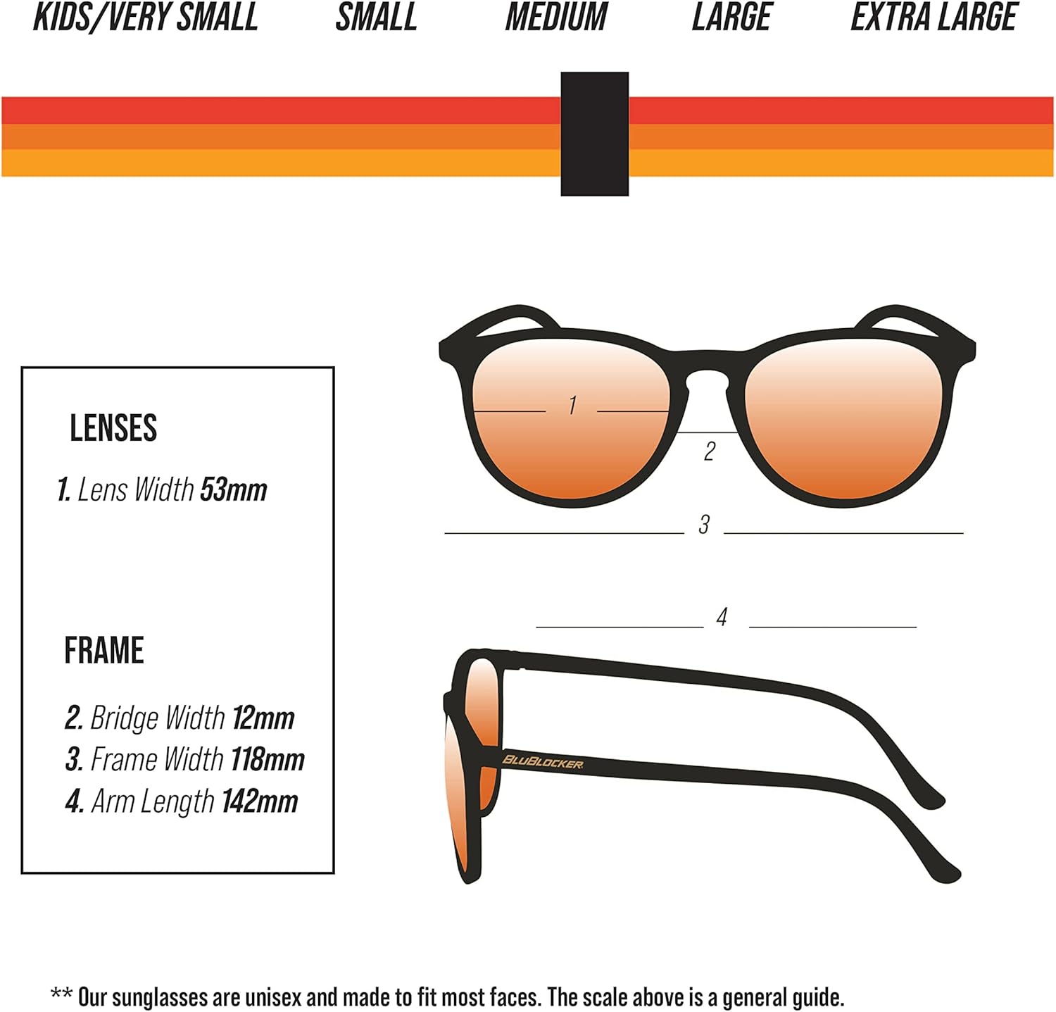 BluBlocker, Demi-Tortoise Hyde Park Sunglasses with Scratch Resistant Lens | Blocks 100% of Blue Light and UVA & UVB Rays | Men, Women & Everyone | 2906K | Blue Light Glasses | Sunglasses - Image 4