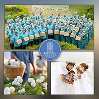 Vista 7 de Kotton Culture 1 pieza funda de edredón Twin XL/Twin solamente - 100% algodón egipcio satén de 600 hilos ultra suave premium duradera con cierre