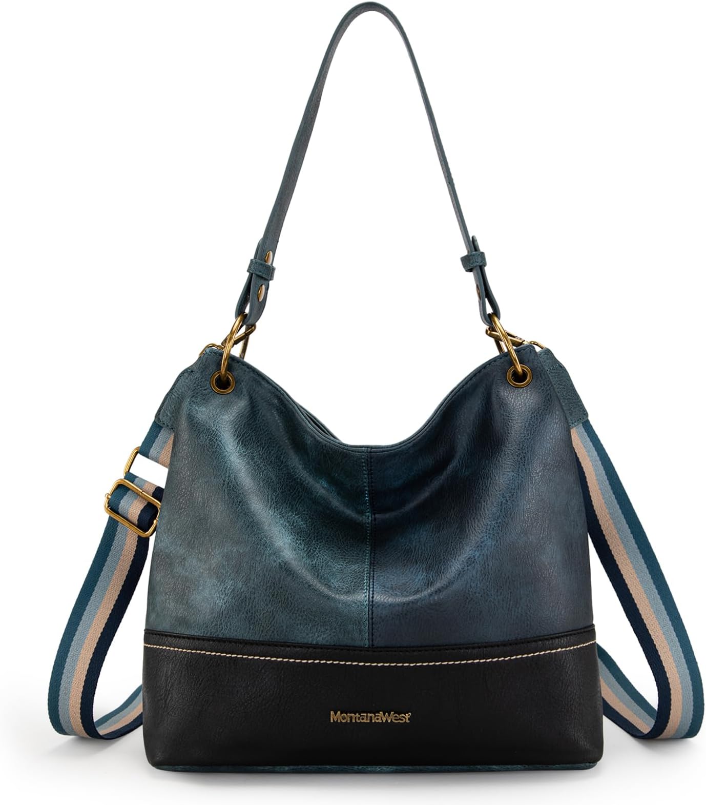 Montana West Hobo Bag for Ladies Shoulder Handbags with Back Pocket | Purses, with Zipper, Purses, with Zipper