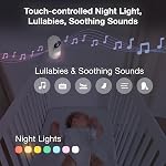 VTech Advanced HD Video Baby Monitor with Camera and Audio, 5.5" IPS Screen, Pan-Tilt-Zoom, Night Light, 2-Way Talk, Lullabies, Soothing Sounds, Long Battery Life, No WiFi: Advanced HD Plus