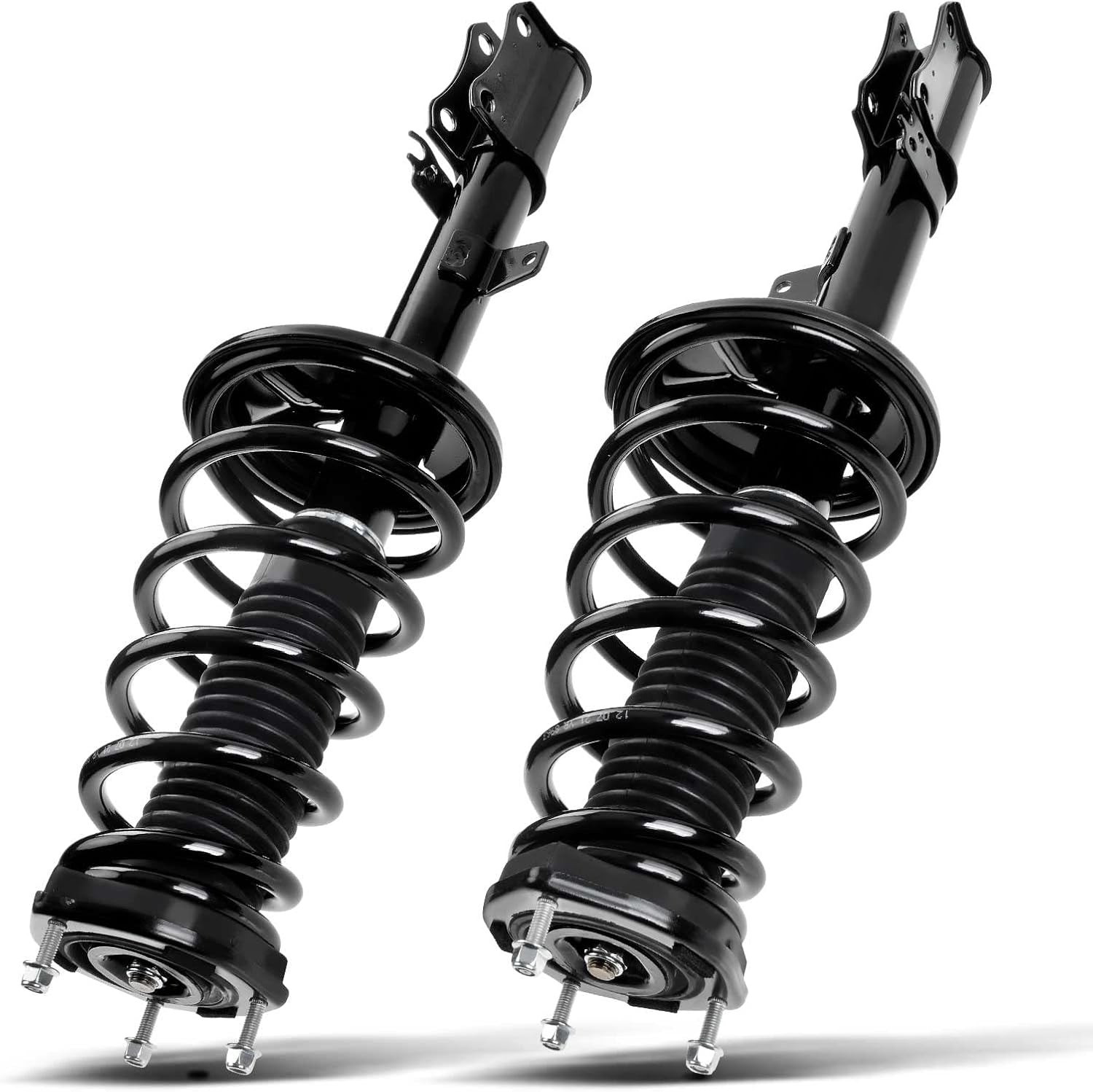 A-Premium Rear Struts Compatible with Lexus RX300 [FWD] 1999-2003 - 2x Replacement Suspension Complete Strut Assembly Shock with Coil Spring